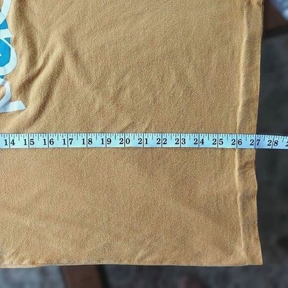 Vtg bumblebee yellow Nazca Peru graphic t-shirt - Picture 9 of 11